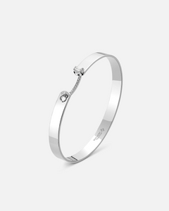 Nouvel Heritage 18k White Gold Dinner Date Mood Bracelet