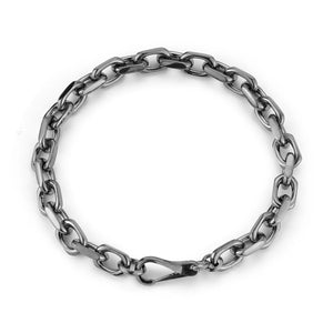 Walters Faith sterling silver Black rhodium Saxon bracelet 7.5"