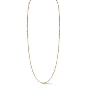 Walters Faith 18k yellow gold 1.5mm cable chain 16/17/18