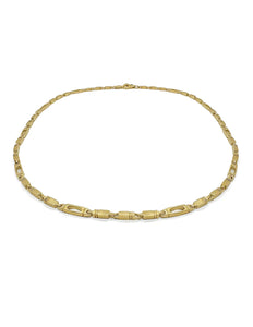 Howl 18k yellow gold Addai link necklace 23"