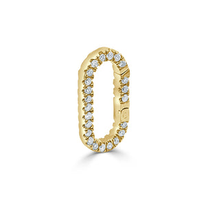 Sabrina Designs 14k yellow gold rectangular diamond enhancer