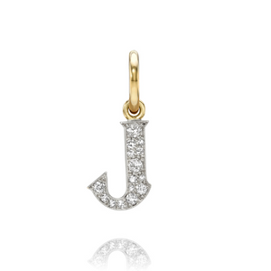 Single Stone 18k Gold and Platinum Small OEC Diamond Cobblestone