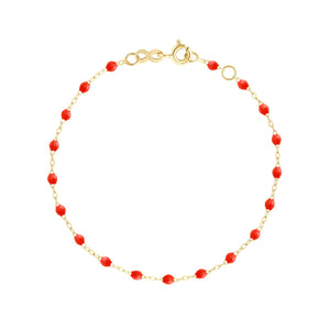 Gigi Clozeau 18k yellow gold Gigi Classic Coral bracelet 6.7