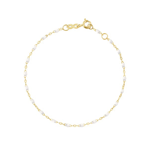 Gigi Clozeau 18k yellow gold Classic White bracelet